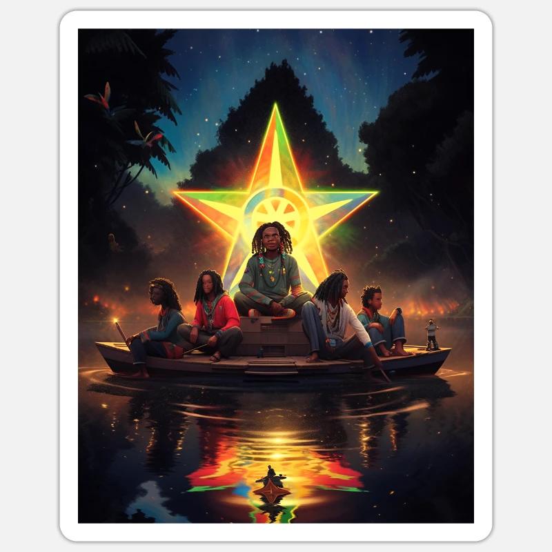 Sticker taille S (10 x 10 cm) - 