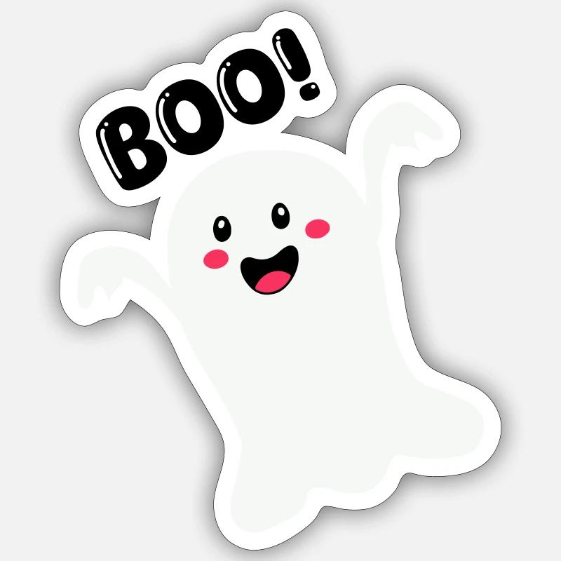 Ghost 01 Sticker size S (10 x 10 cm)