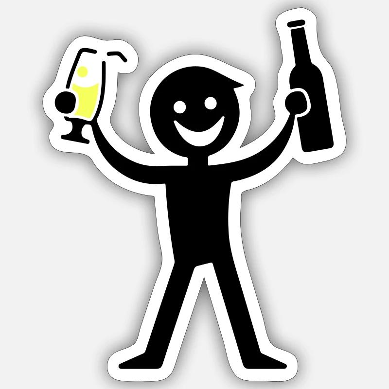 Sticker taille S (10 x 10 cm) - 