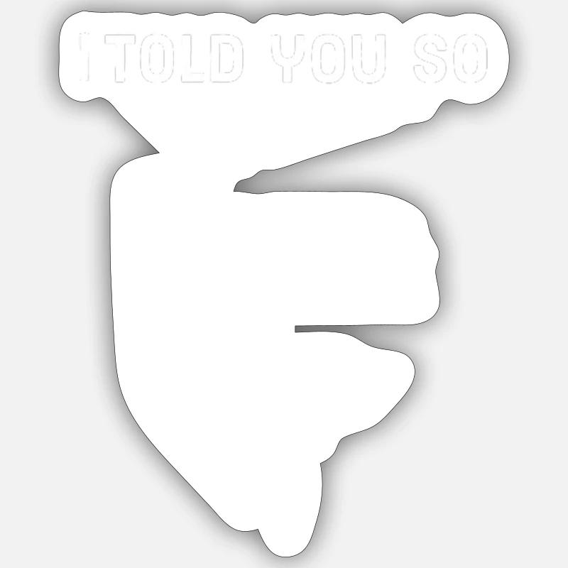 ANONYMOUS - Sticker size S (10 x 10 cm) - white matte