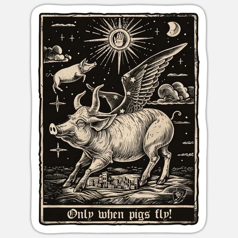 Sticker Größe S (10 x 10 cm) - 