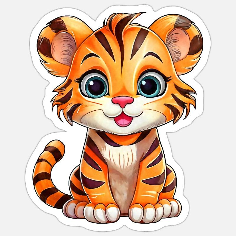 Sticker taille S (10 x 10 cm) - 