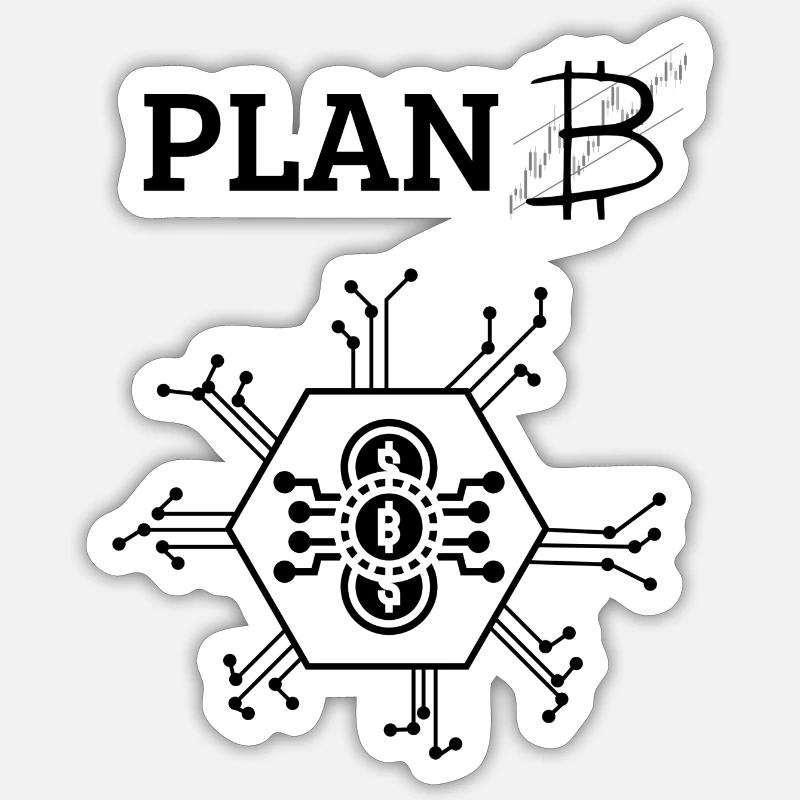 Krypto Sticker Größe S (10 x 10 cm)