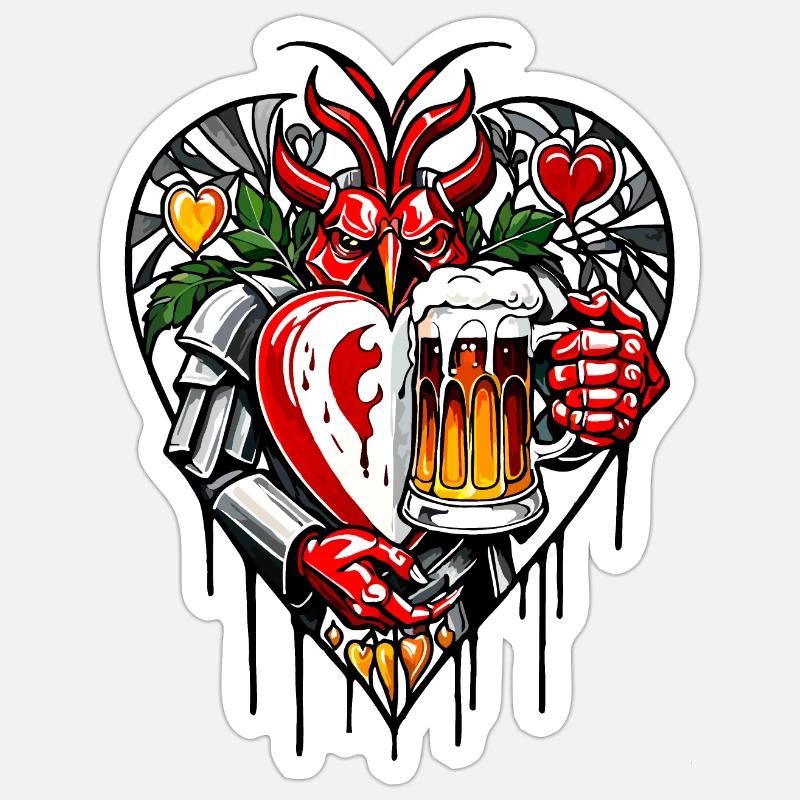 Sticker taille S (10 x 10 cm) - 