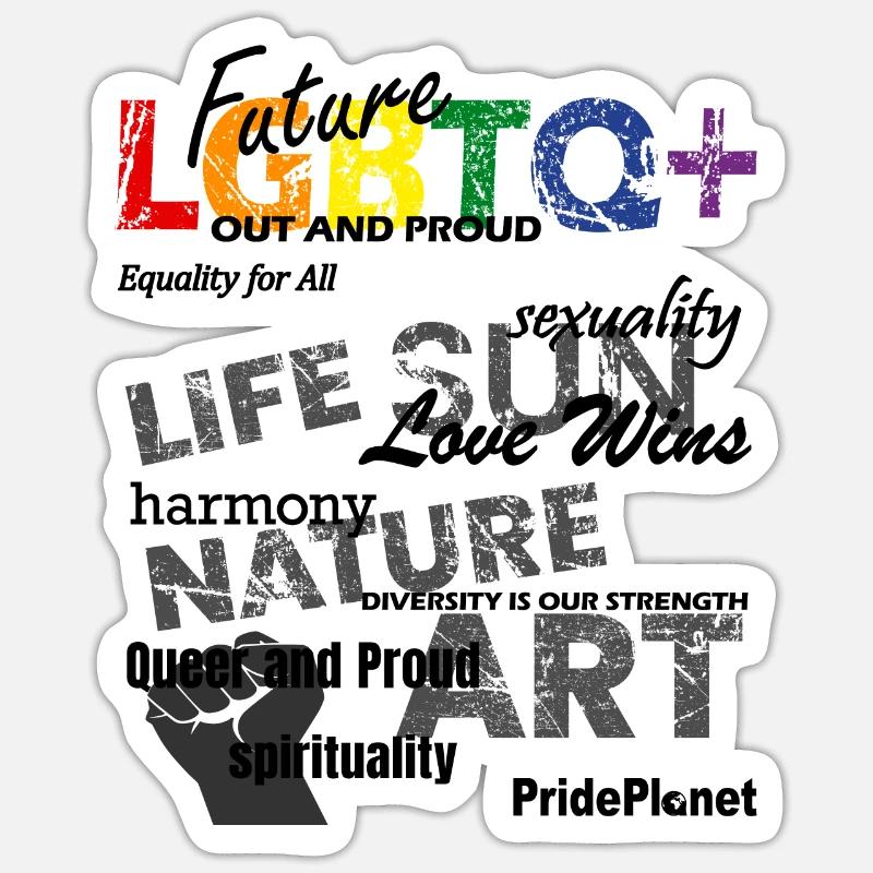 Sticker size S (10 x 10 cm) - 