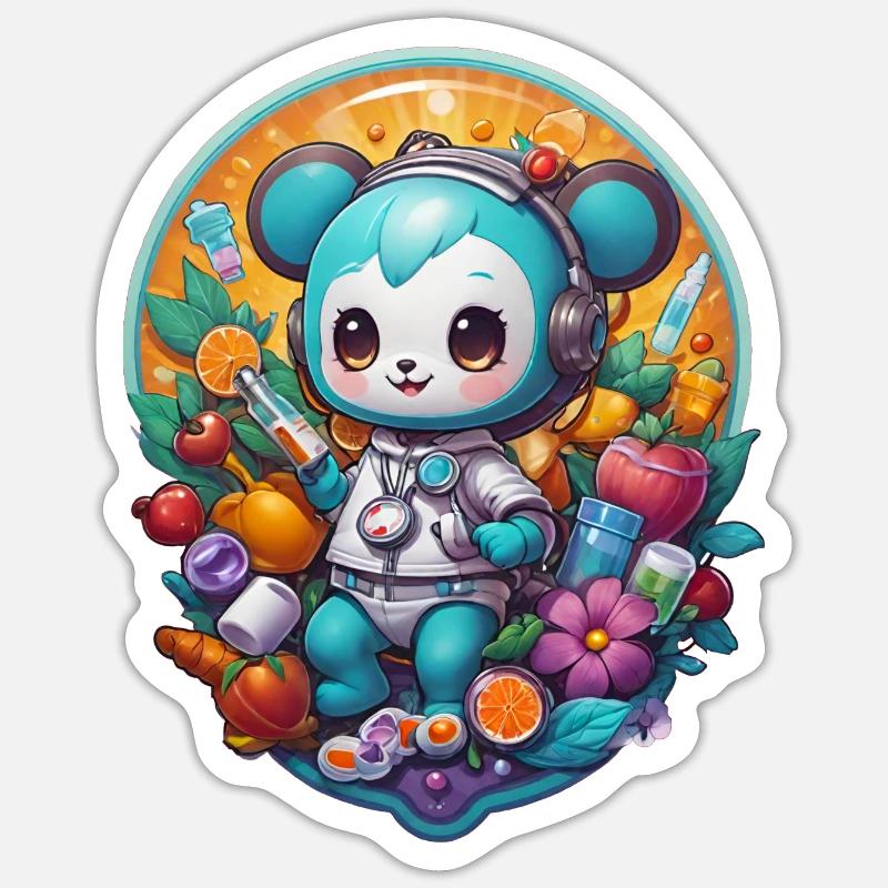 Sticker taille S (10 x 10 cm) - 