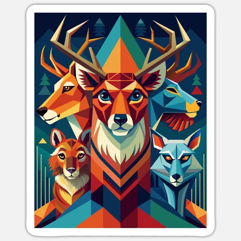 Sticker Größe S (10 x 10 cm) - 