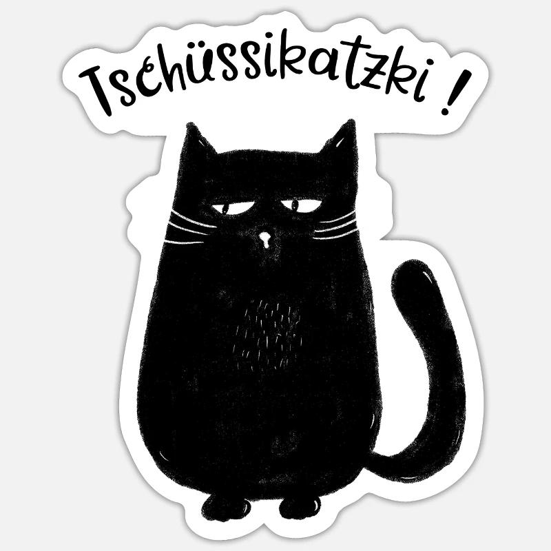 Bye bye byezki ! Sticker size S (10 x 10 cm)