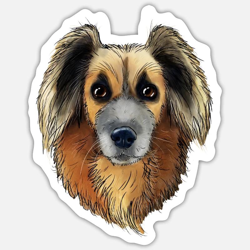 Foxy Sticker size S (10 x 10 cm)