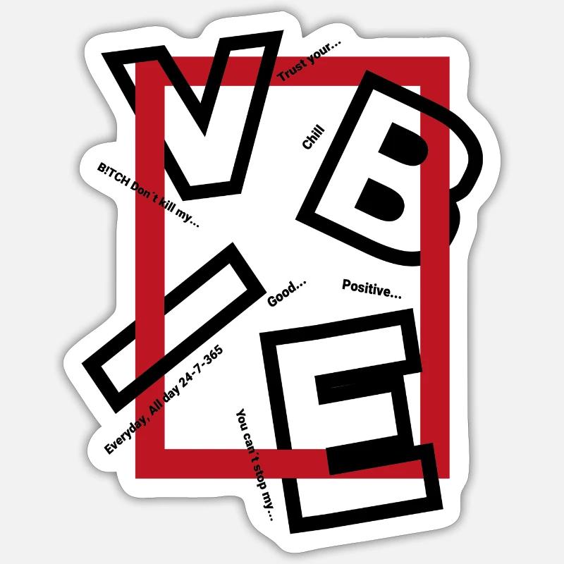 Sticker taille S (10 x 10 cm) - 