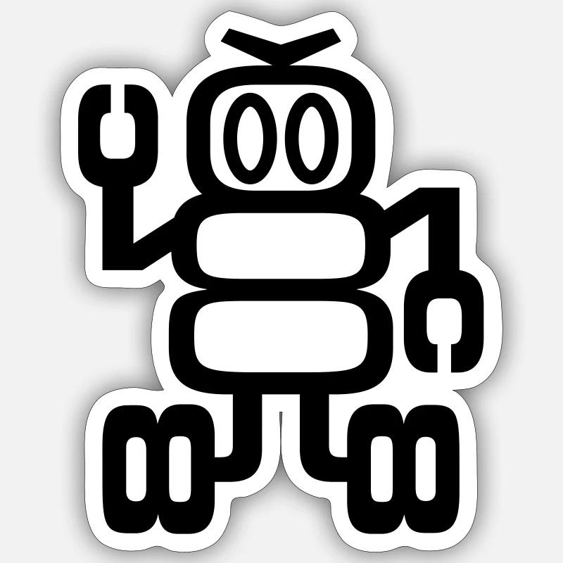 SparkingBoT Sticker size S (10 x 10 cm)