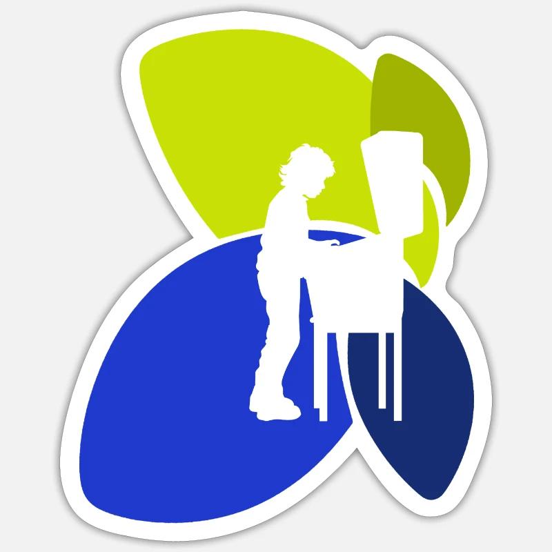 Sticker size S (10 x 10 cm) - 