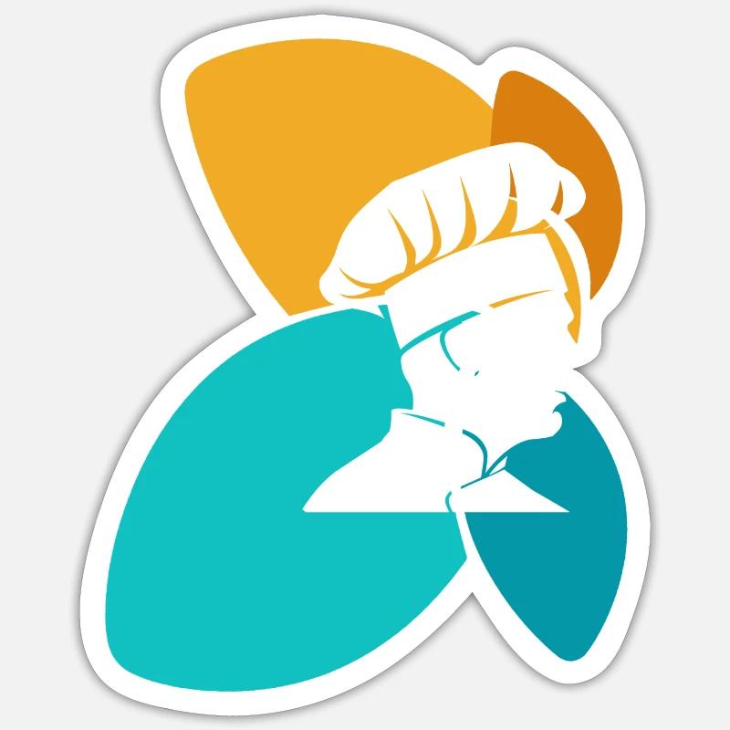 Sticker taille S (10 x 10 cm) - 