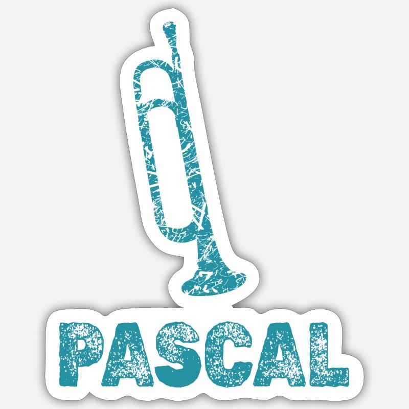 Pascal Sticker taille S (10 x 10 cm)