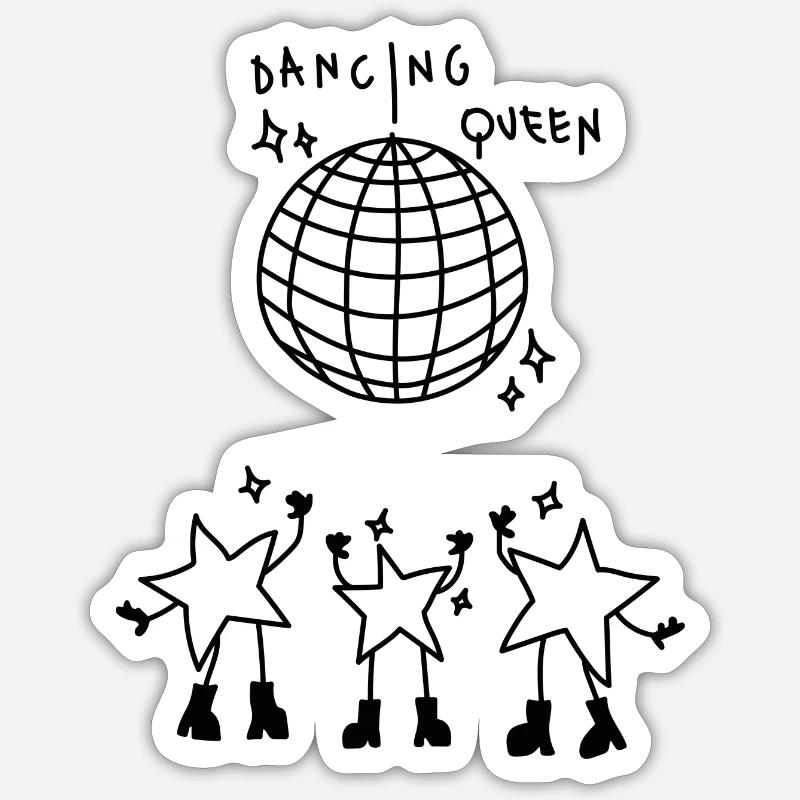 Sticker Größe S (10 x 10 cm) - 