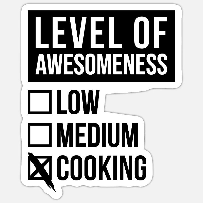 cuisine Sticker taille S (10 x 10 cm)
