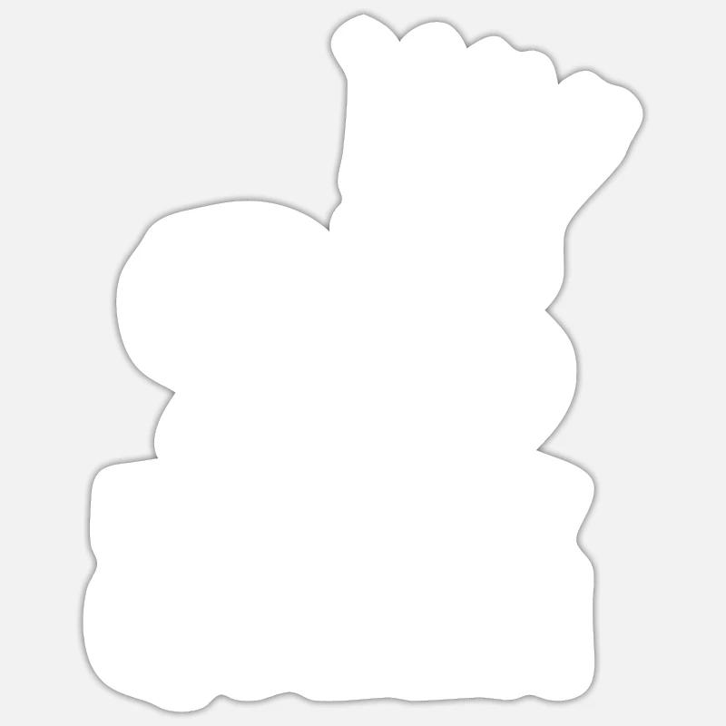 Sticker Größe S (10 x 10 cm) - 