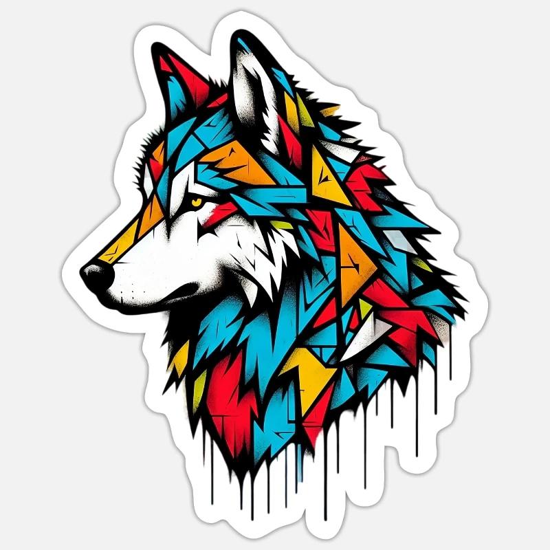 Sticker Größe S (10 x 10 cm) - 