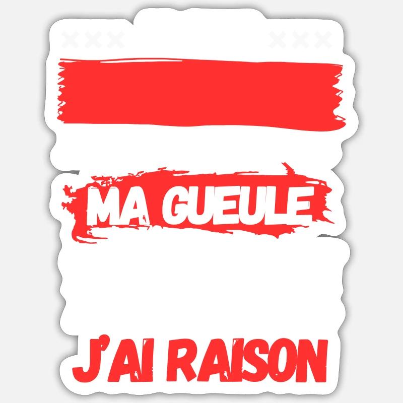 Sticker taille S (10 x 10 cm) -