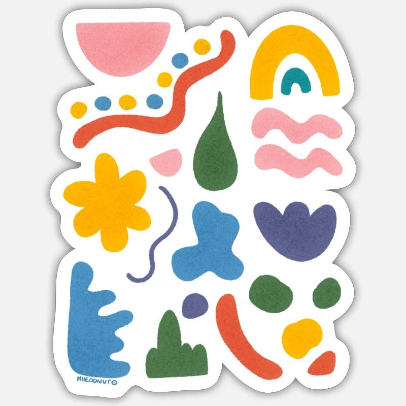 Sticker Größe S (10 x 10 cm) - 
