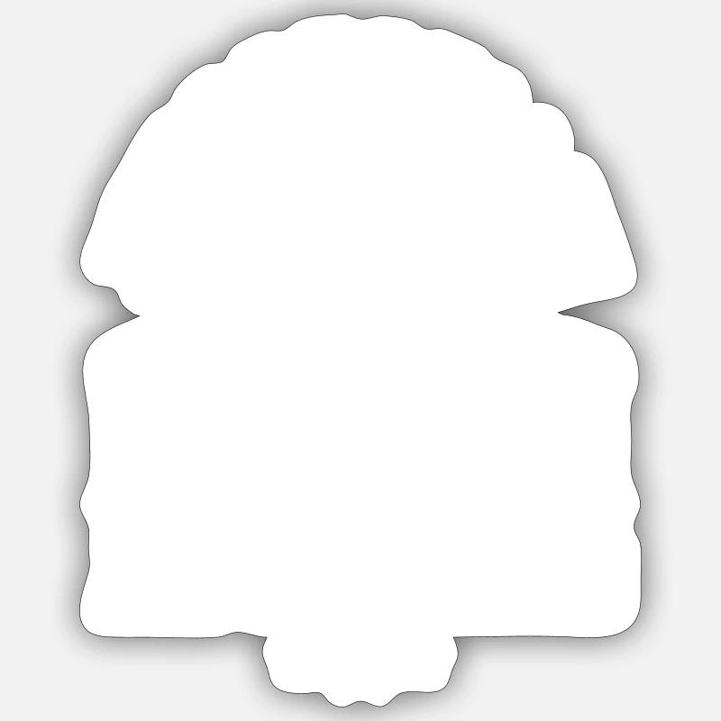 Junggesellenabschied Bier Jga - Sticker Größe S (10 x 10 cm) - Mattweiß