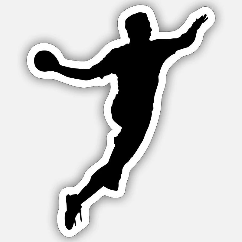 handballer Sticker size S (10 x 10 cm)