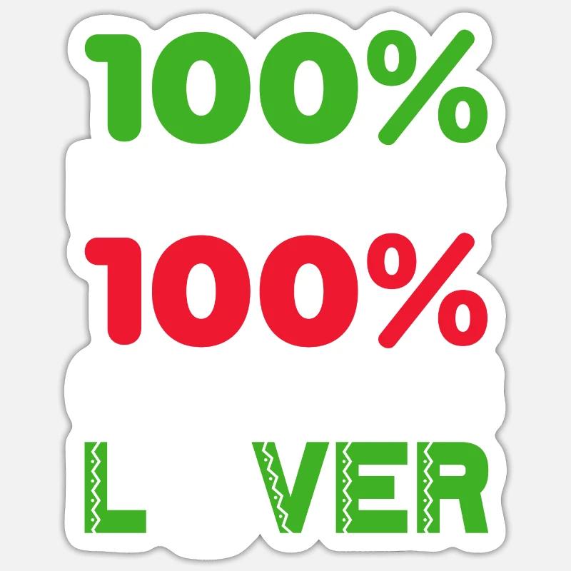 mexicans 100 per cent conchas lover Design Sticker size S (10 x 10 cm)