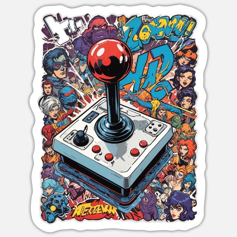 Sticker Größe S (10 x 10 cm) - 