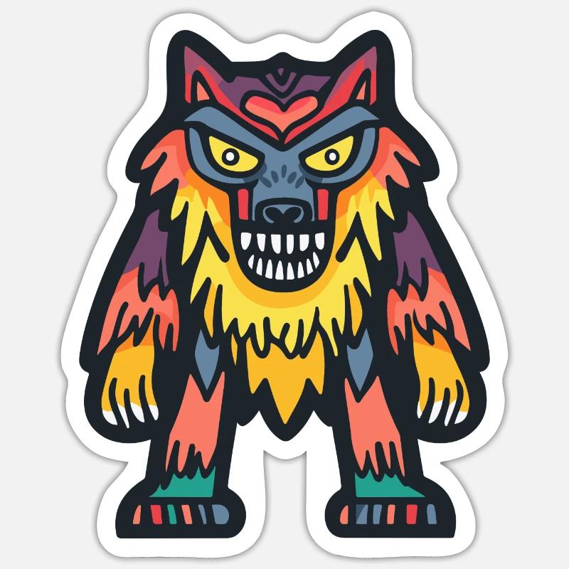 Sticker taille S (10 x 10 cm) -