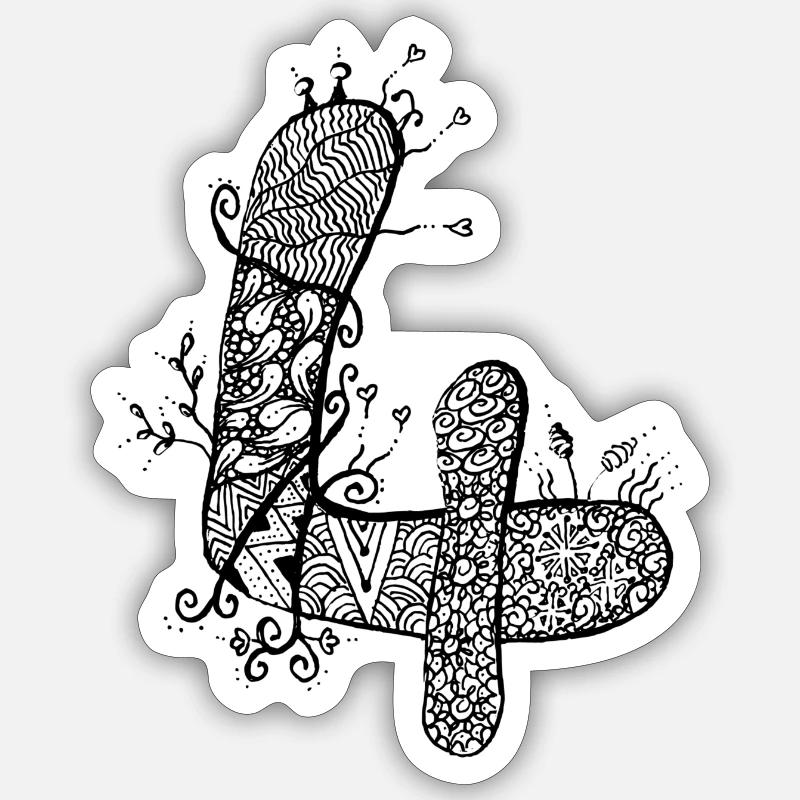Sticker Größe S (10 x 10 cm) - 