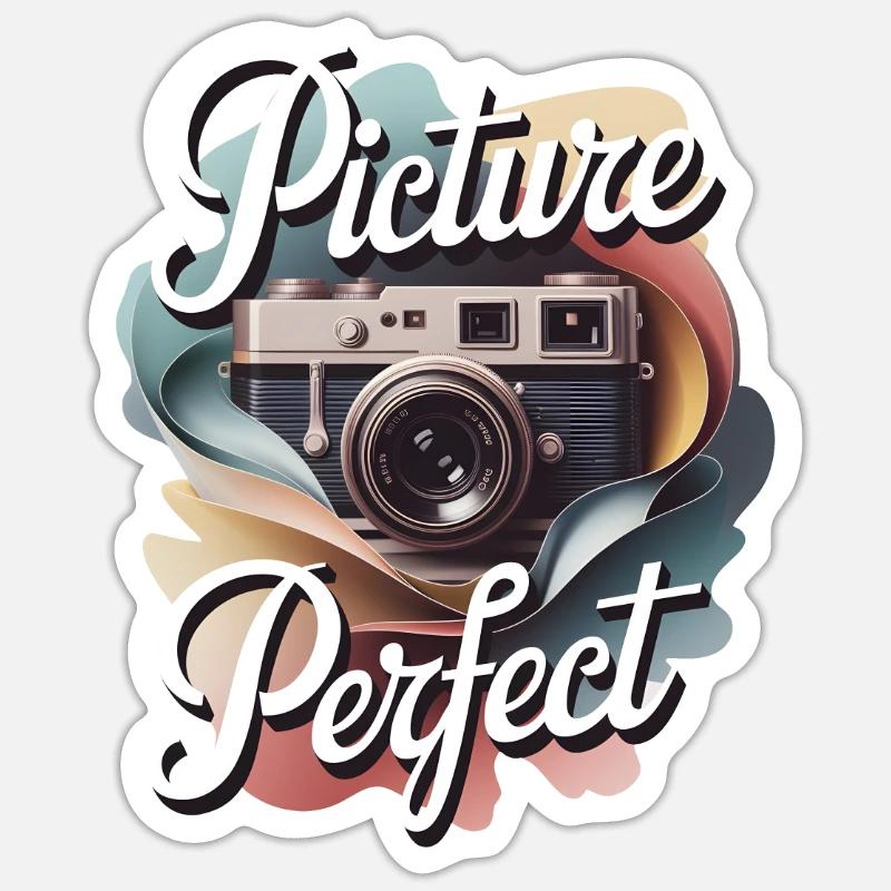 Image parfaite Sticker taille S (10 x 10 cm)