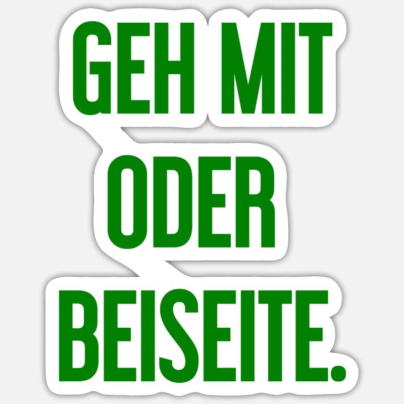 Sticker Größe S (10 x 10 cm) - 