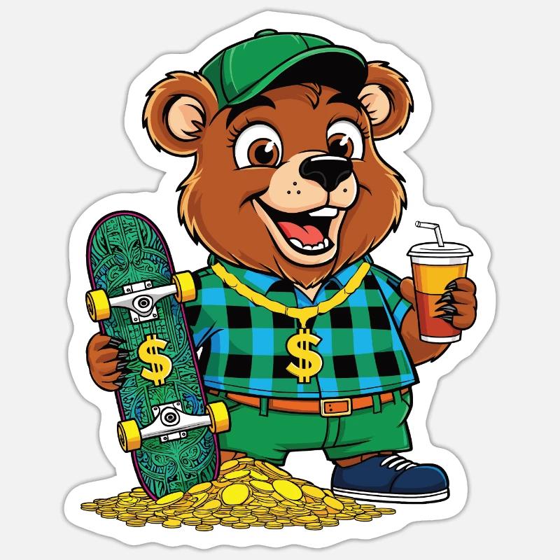 Sticker taille S (10 x 10 cm) - 