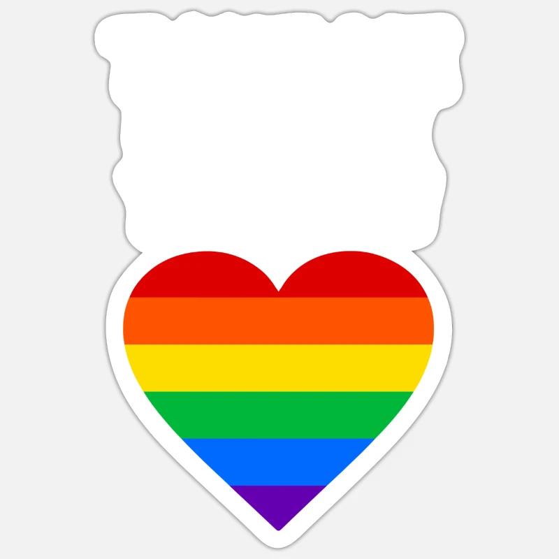 Lecker - Sticker Größe S (10 x 10 cm) - Mattweiß