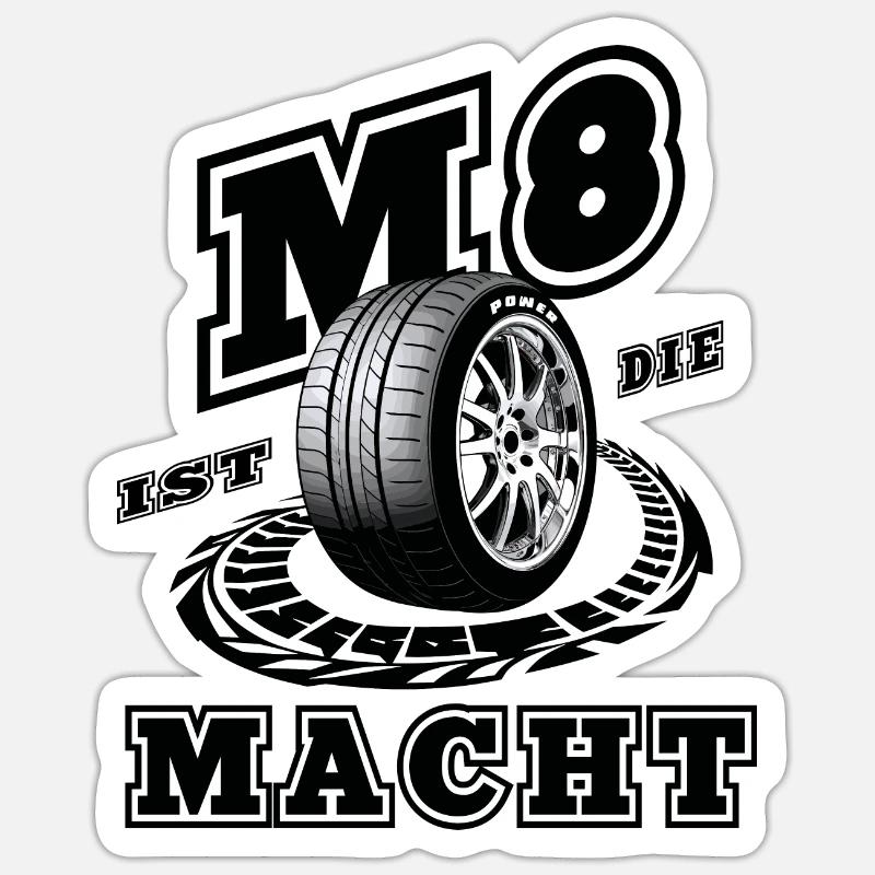 Sticker Größe S (10 x 10 cm) - 