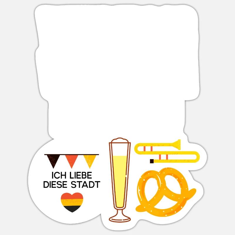 Sticker Größe S (10 x 10 cm) - 