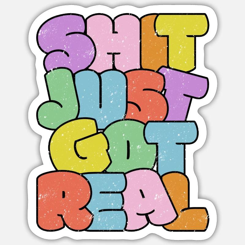 Sticker Größe S (10 x 10 cm) - 