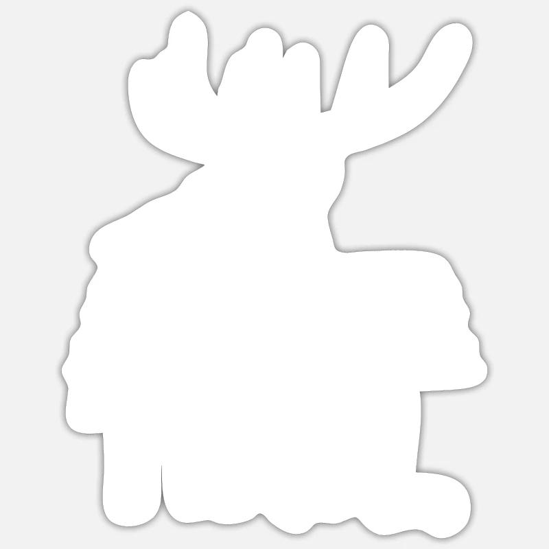 Tyrol - Sticker size S (10 x 10 cm) - white matte