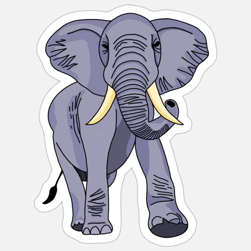 Sticker Größe S (10 x 10 cm) - 