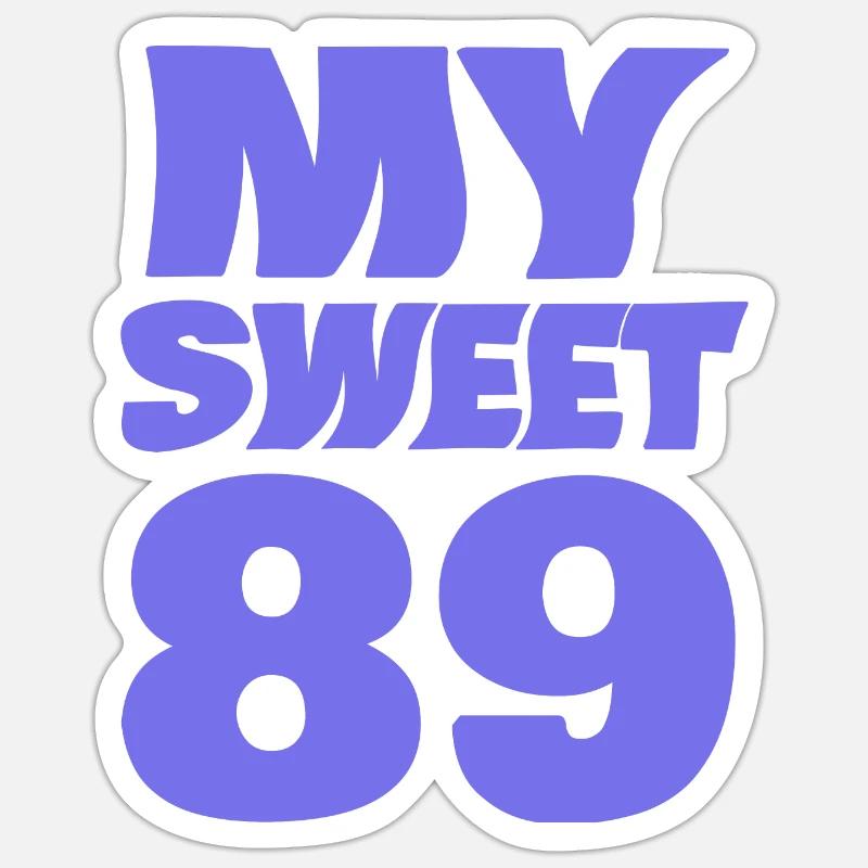 89 Sticker taille S (10 x 10 cm)