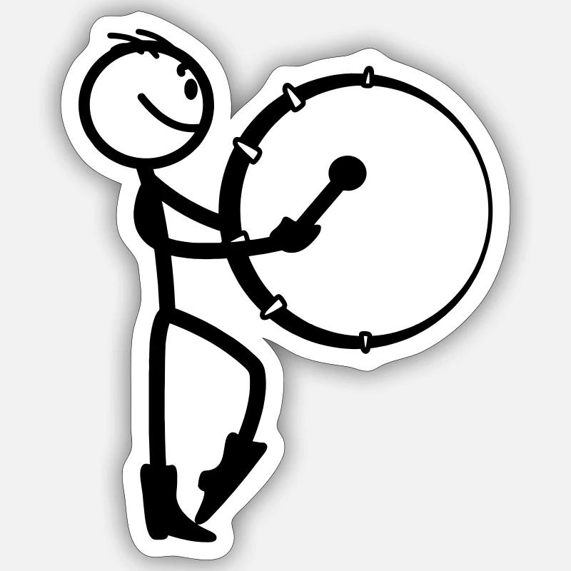 Sticker taille S (10 x 10 cm) - 