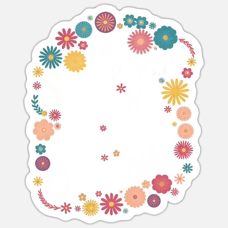 Sticker size S (10 x 10 cm) - 
