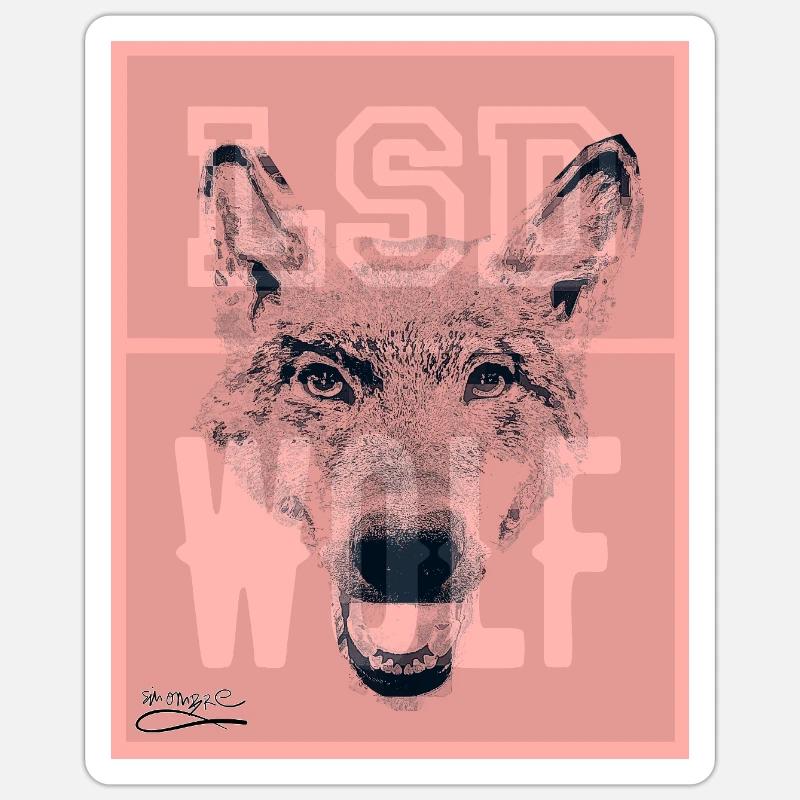 Sticker Größe S (10 x 10 cm) - 