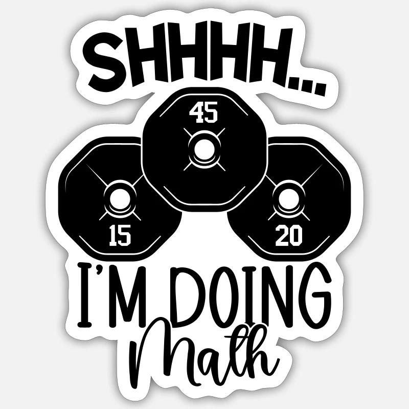 Math Sticker Größe S (10 x 10 cm)