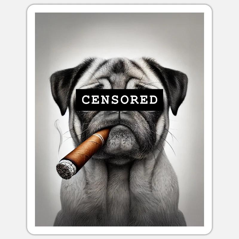 Sticker Größe S (10 x 10 cm) - 