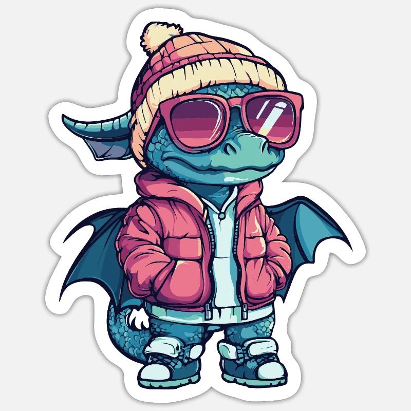 Sticker Größe S (10 x 10 cm) - 