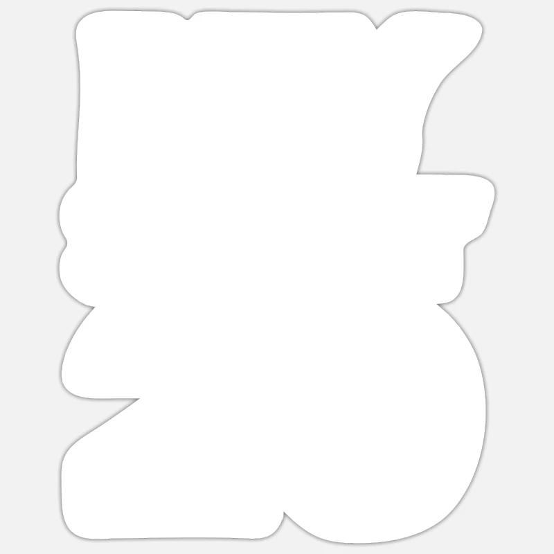 Age 29 - Sticker size S (10 x 10 cm) - white matte