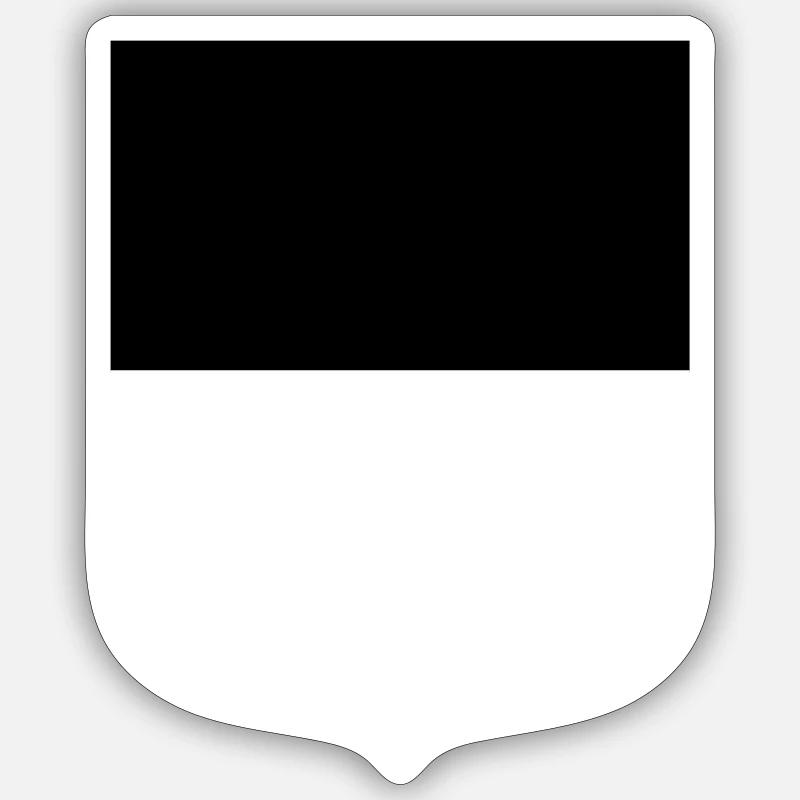 Ulm - Sticker Größe S (10 x 10 cm) - Mattweiß