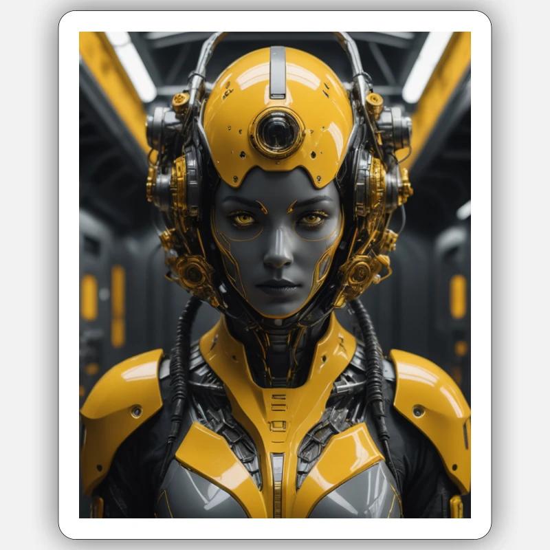 Fantasy - Sticker Größe S (10 x 10 cm) - Mattweiß