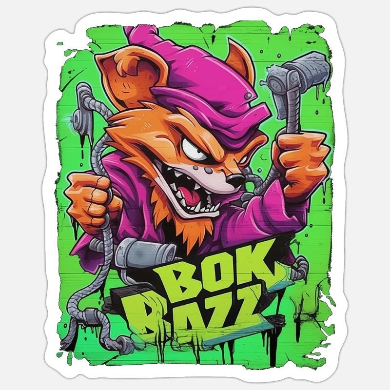Sticker Größe S (10 x 10 cm) - 